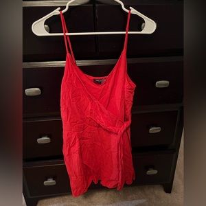 Red romper